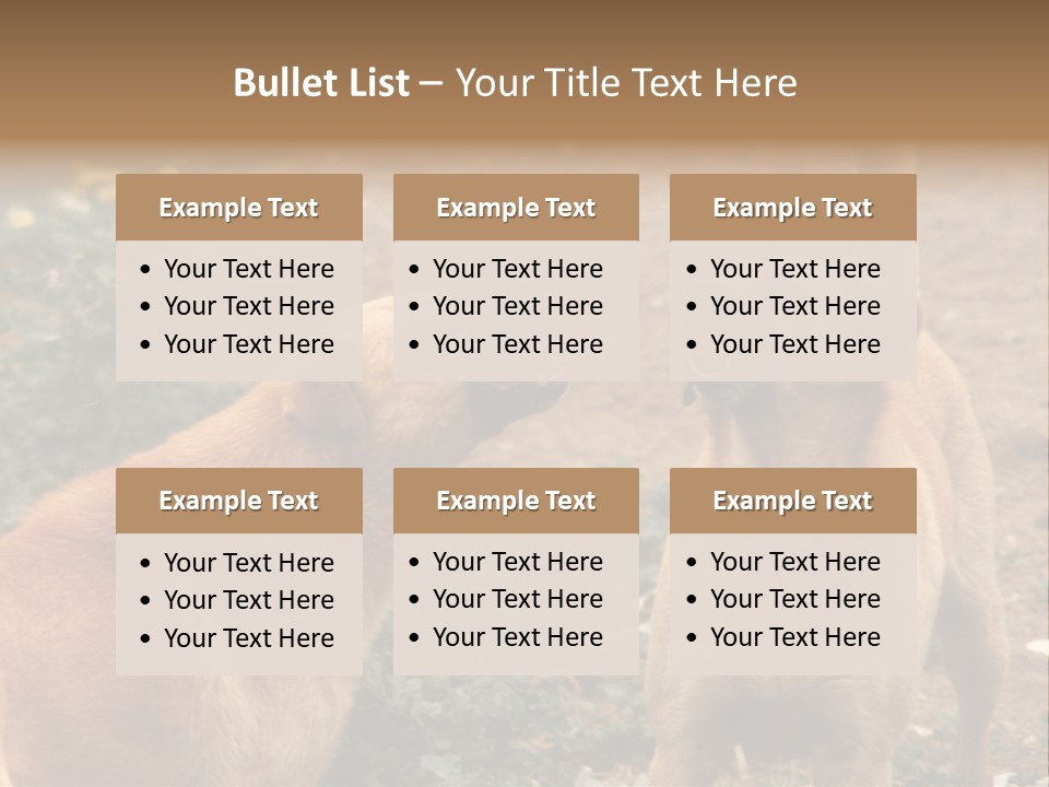 Spill Glass Lager PowerPoint Template