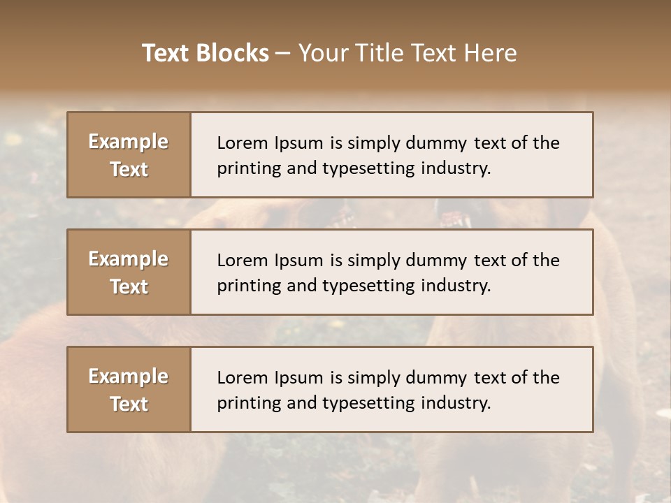 Spill Glass Lager PowerPoint Template