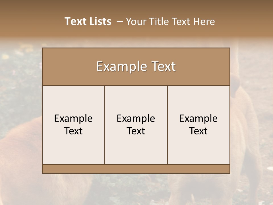 Spill Glass Lager PowerPoint Template