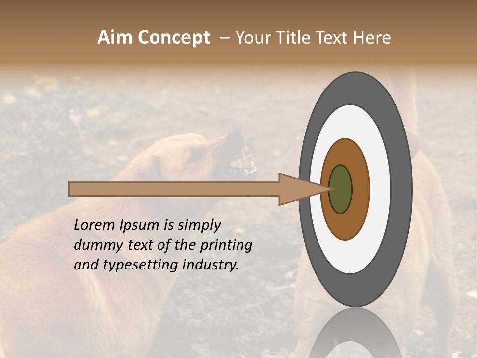 Spill Glass Lager PowerPoint Template