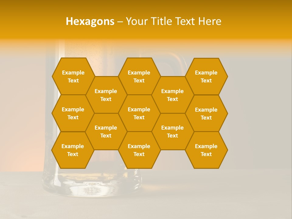 White Foodstuff Health PowerPoint Template