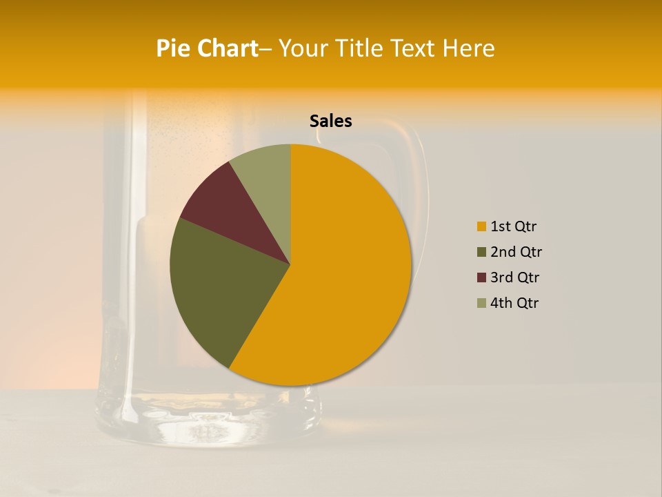 White Foodstuff Health PowerPoint Template