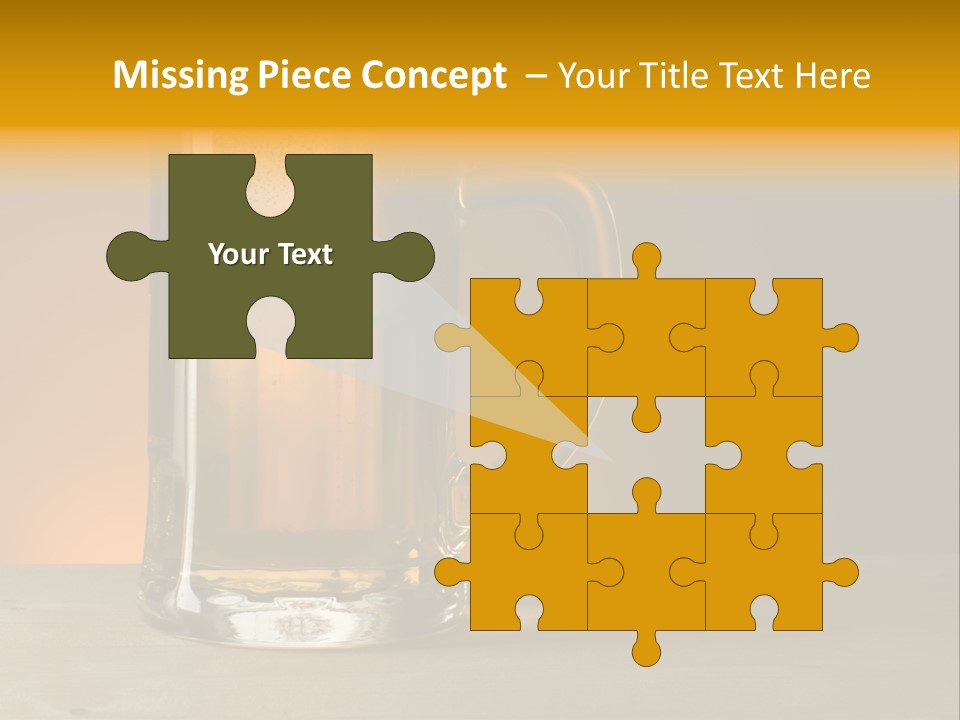 White Foodstuff Health PowerPoint Template