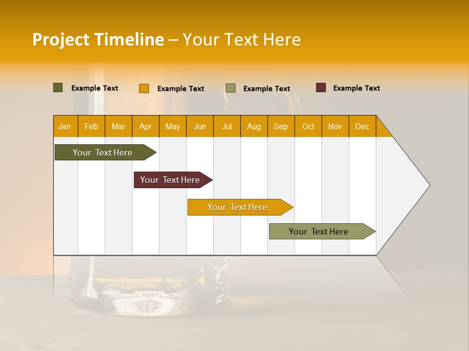 White Foodstuff Health PowerPoint Template
