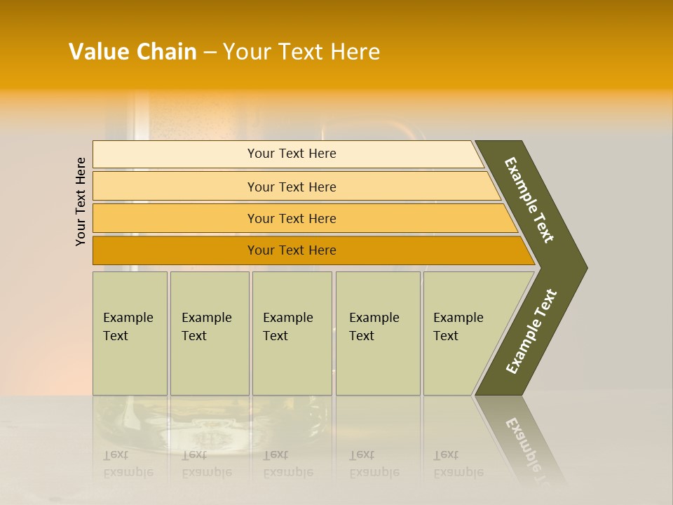 White Foodstuff Health PowerPoint Template