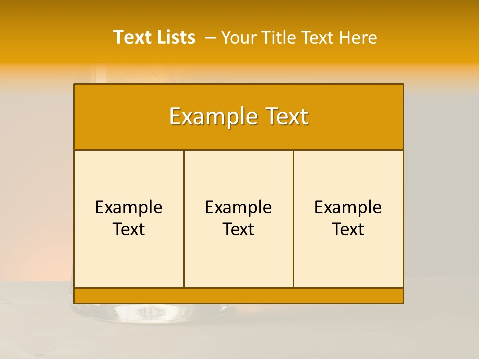 White Foodstuff Health PowerPoint Template