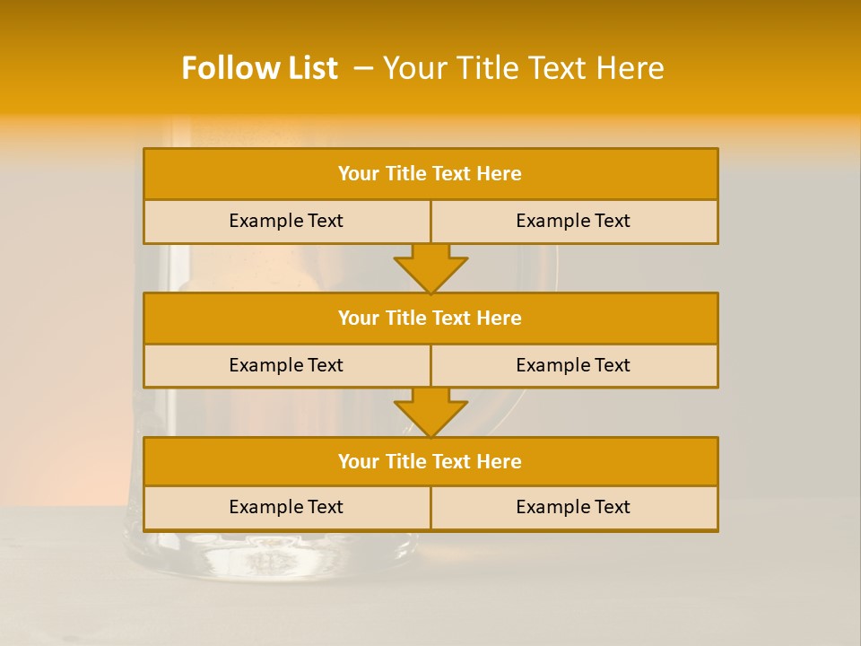 White Foodstuff Health PowerPoint Template