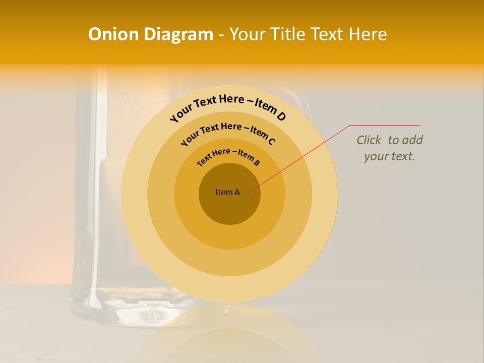 White Foodstuff Health PowerPoint Template