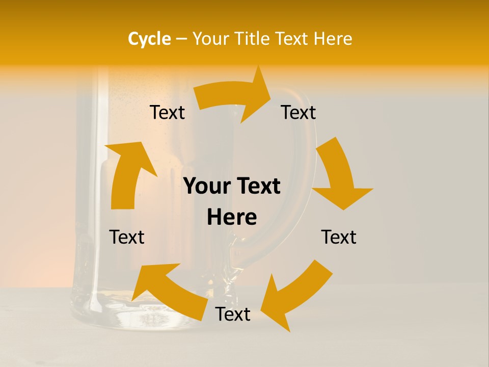 White Foodstuff Health PowerPoint Template