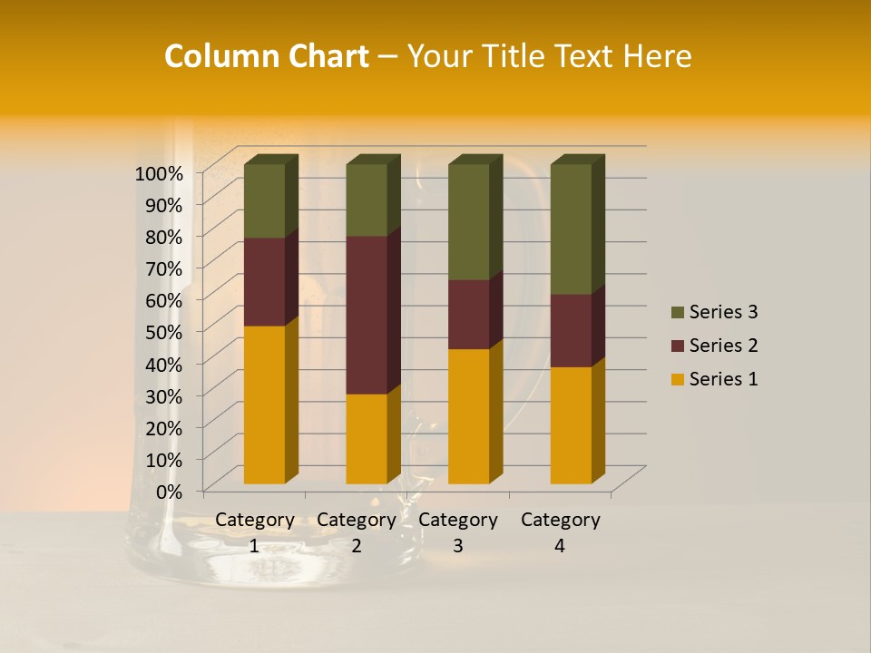 White Foodstuff Health PowerPoint Template