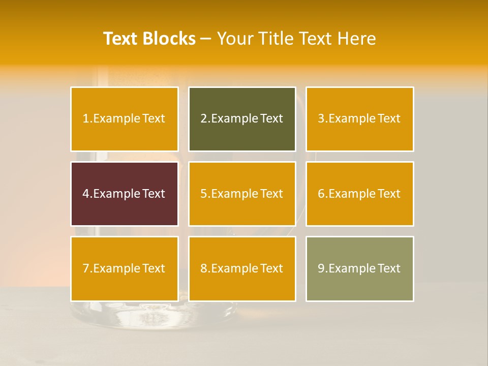 White Foodstuff Health PowerPoint Template