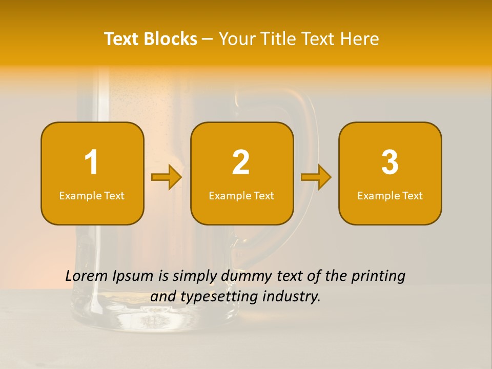 White Foodstuff Health PowerPoint Template
