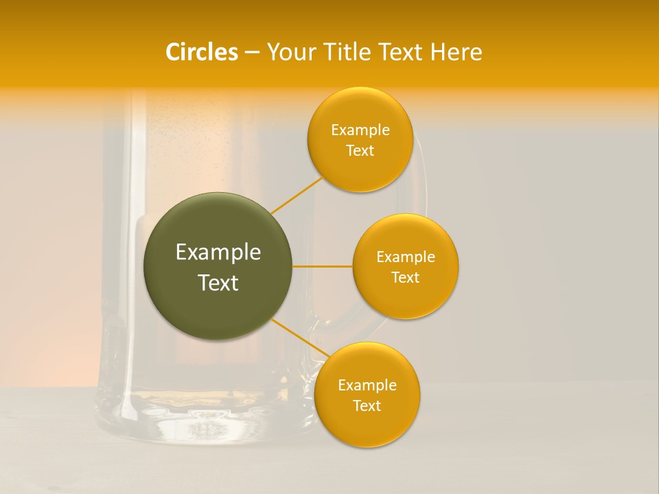 White Foodstuff Health PowerPoint Template