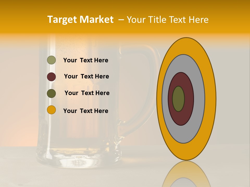 White Foodstuff Health PowerPoint Template