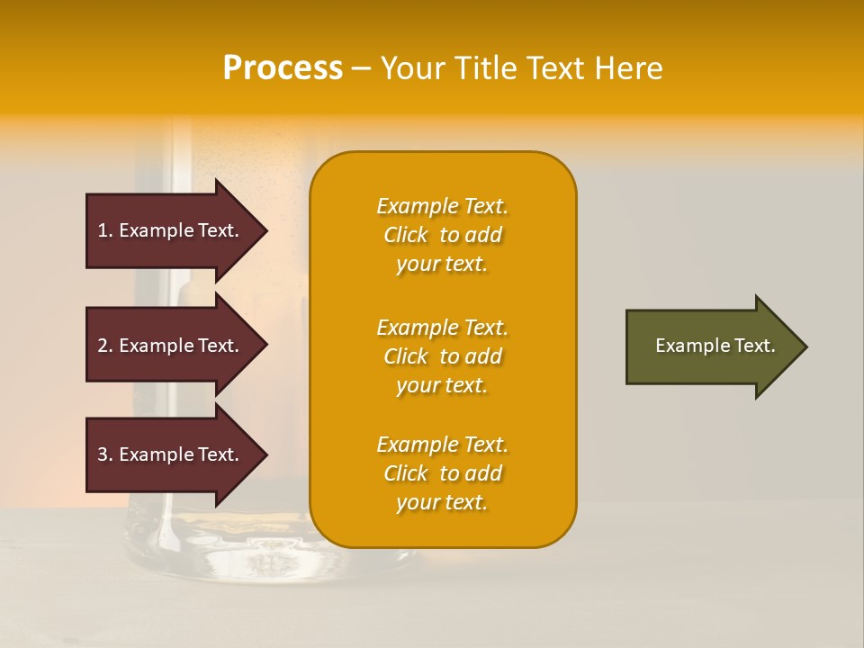 White Foodstuff Health PowerPoint Template