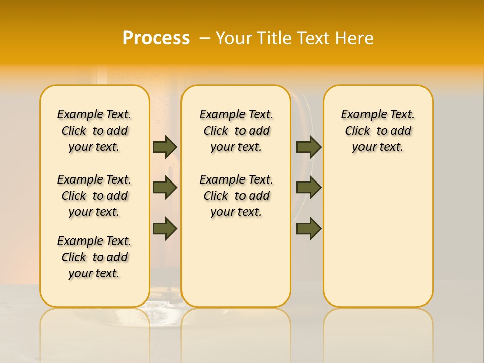 White Foodstuff Health PowerPoint Template