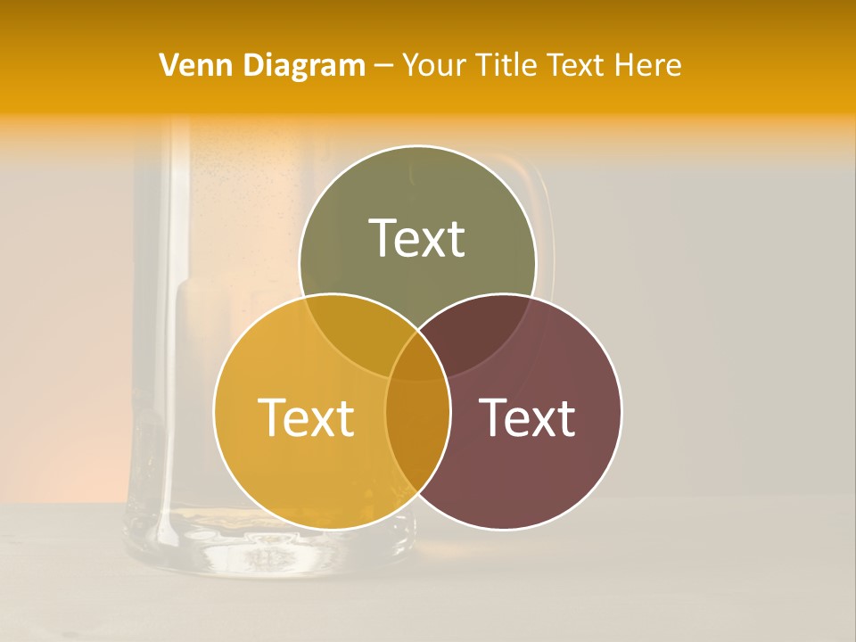 White Foodstuff Health PowerPoint Template