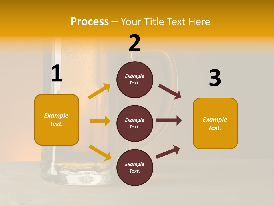White Foodstuff Health PowerPoint Template