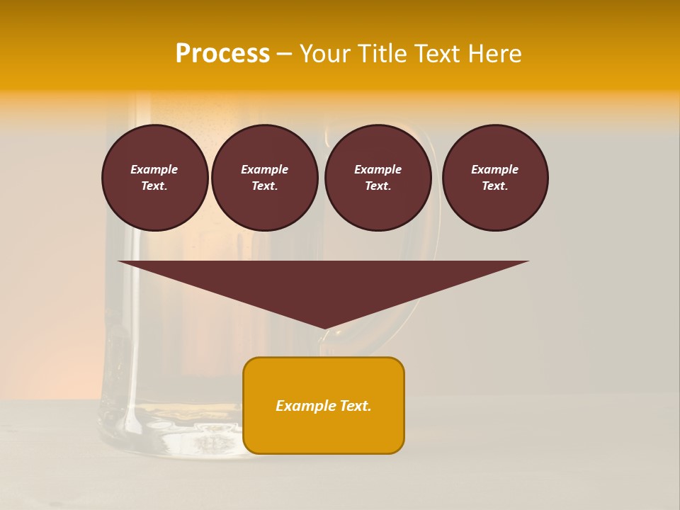 White Foodstuff Health PowerPoint Template