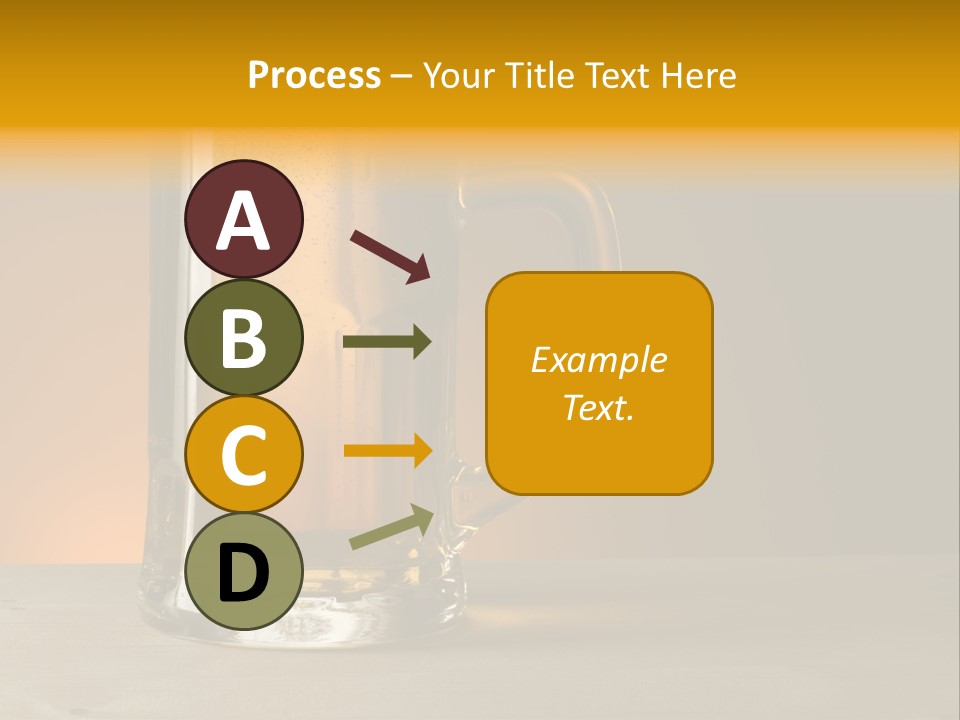 White Foodstuff Health PowerPoint Template
