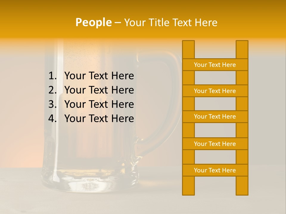 White Foodstuff Health PowerPoint Template