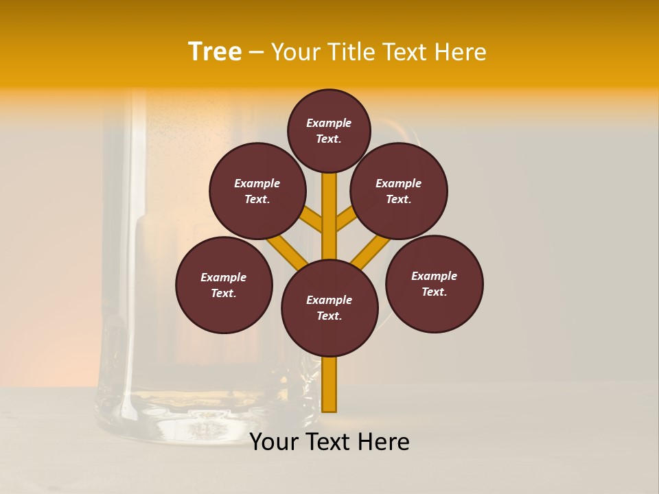 White Foodstuff Health PowerPoint Template