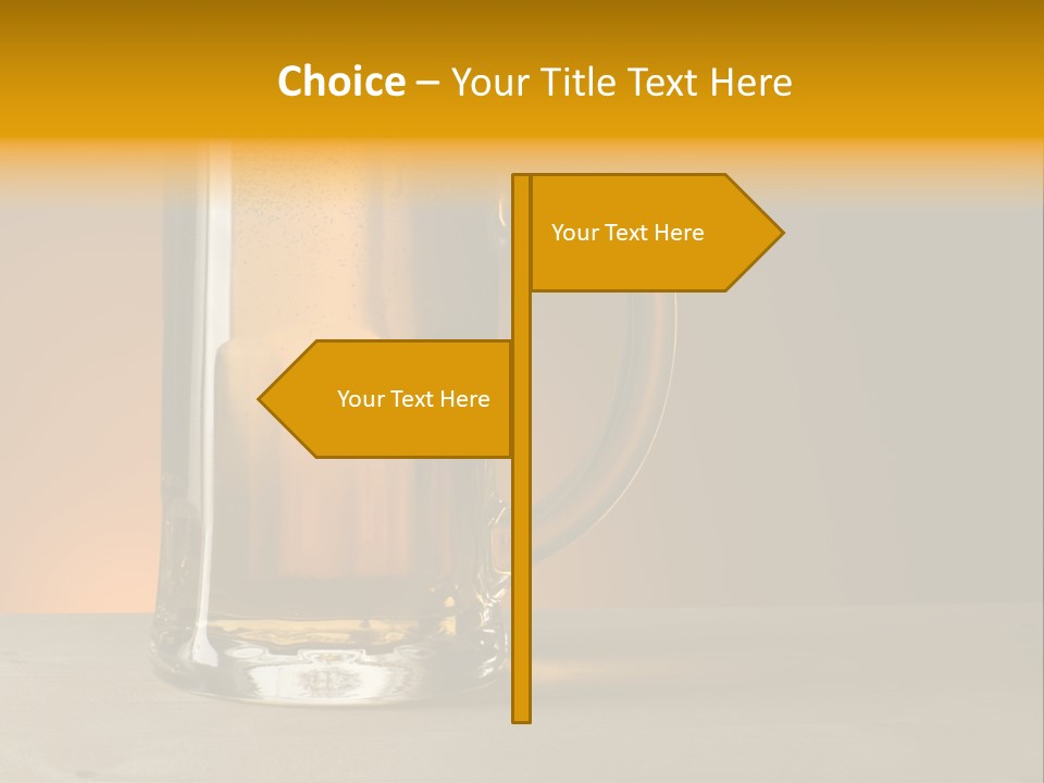 White Foodstuff Health PowerPoint Template