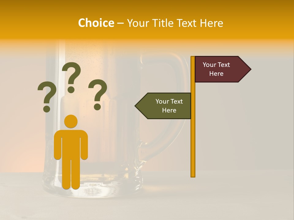 White Foodstuff Health PowerPoint Template