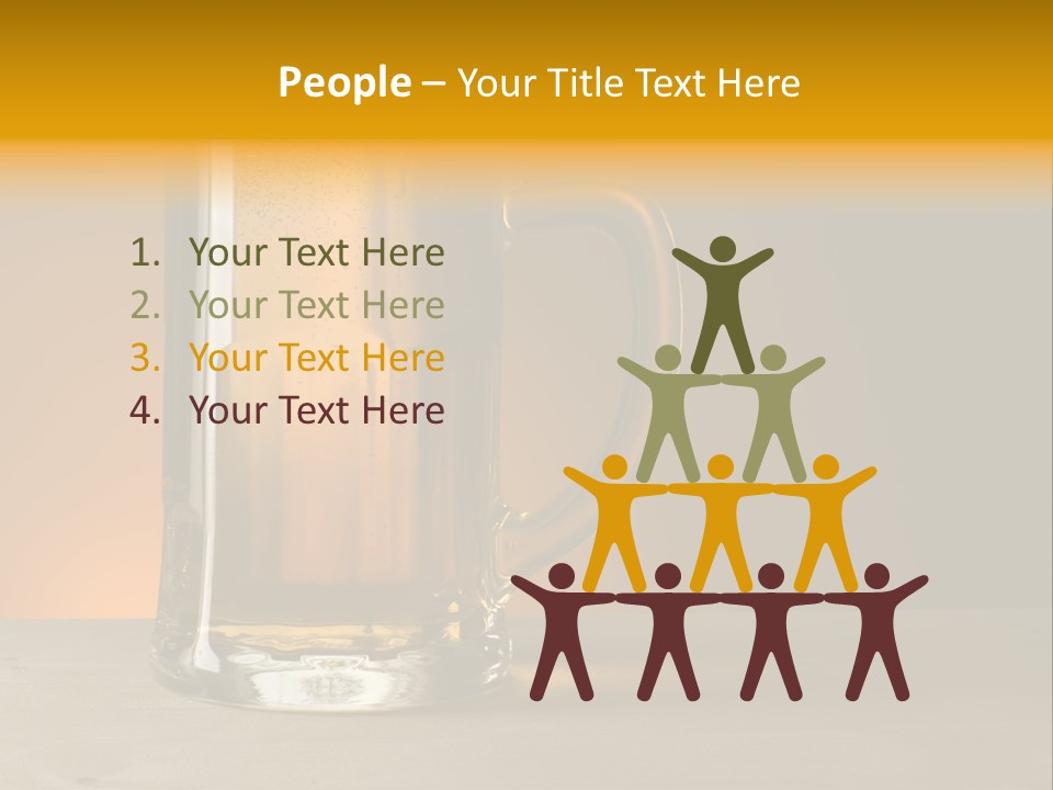 White Foodstuff Health PowerPoint Template