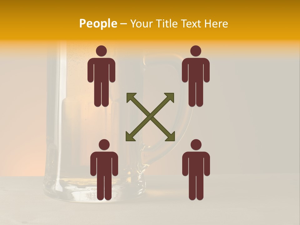 White Foodstuff Health PowerPoint Template