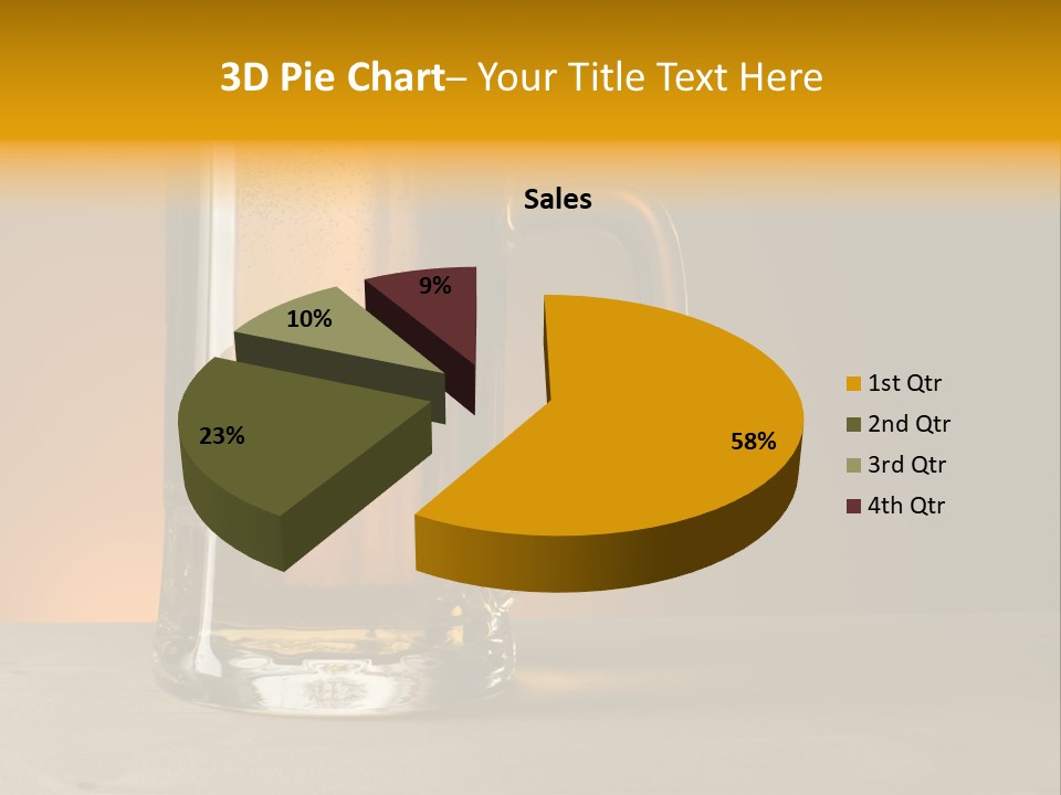 White Foodstuff Health PowerPoint Template