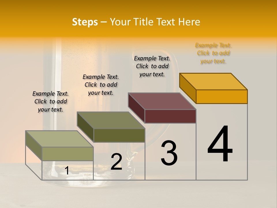 White Foodstuff Health PowerPoint Template