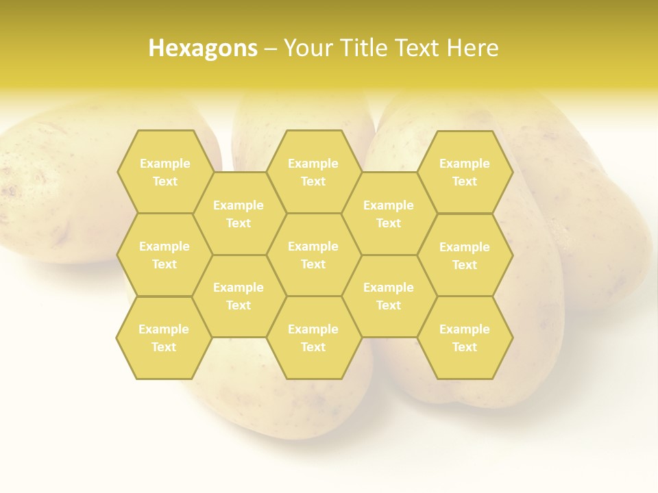 White Foodstuff Health PowerPoint Template