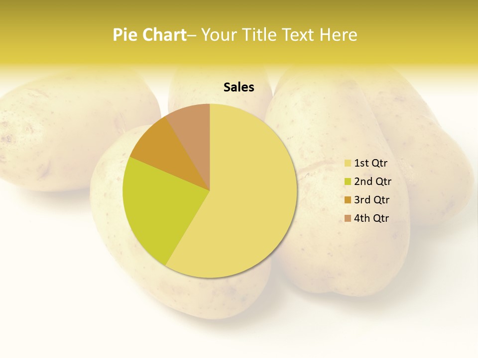 White Foodstuff Health PowerPoint Template