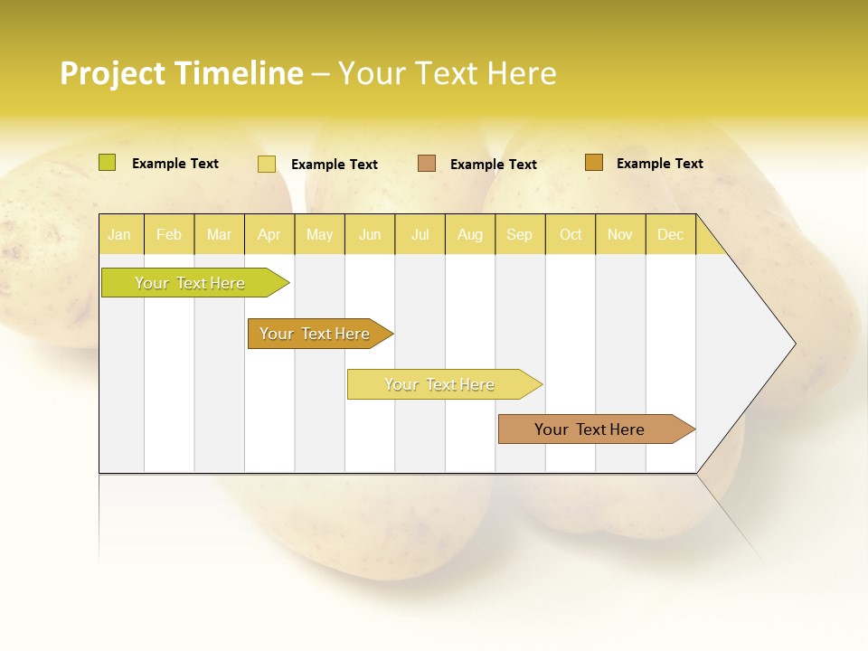 White Foodstuff Health PowerPoint Template