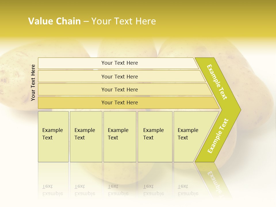 White Foodstuff Health PowerPoint Template