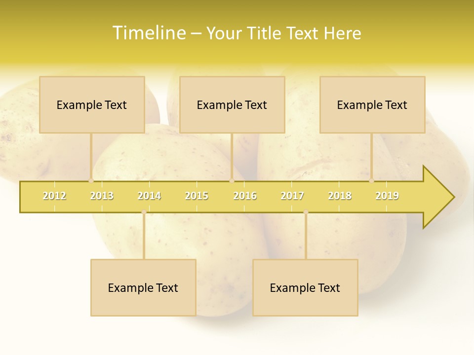 White Foodstuff Health PowerPoint Template