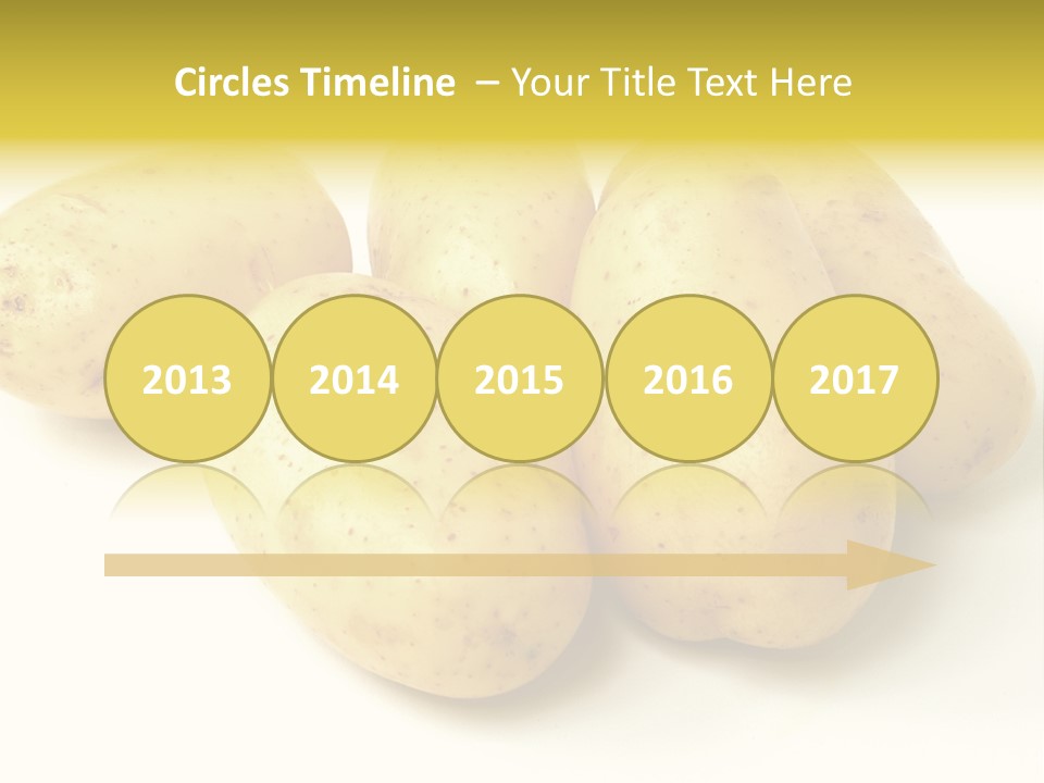 White Foodstuff Health PowerPoint Template