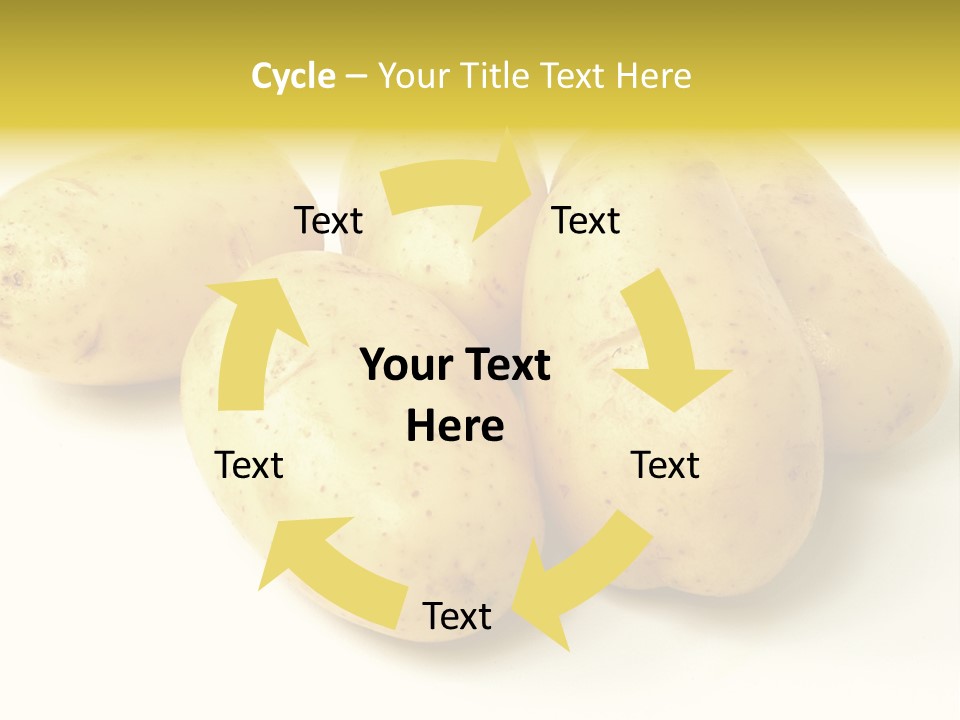 White Foodstuff Health PowerPoint Template