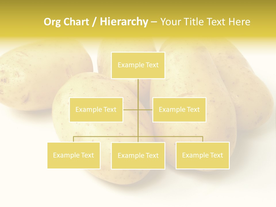 White Foodstuff Health PowerPoint Template