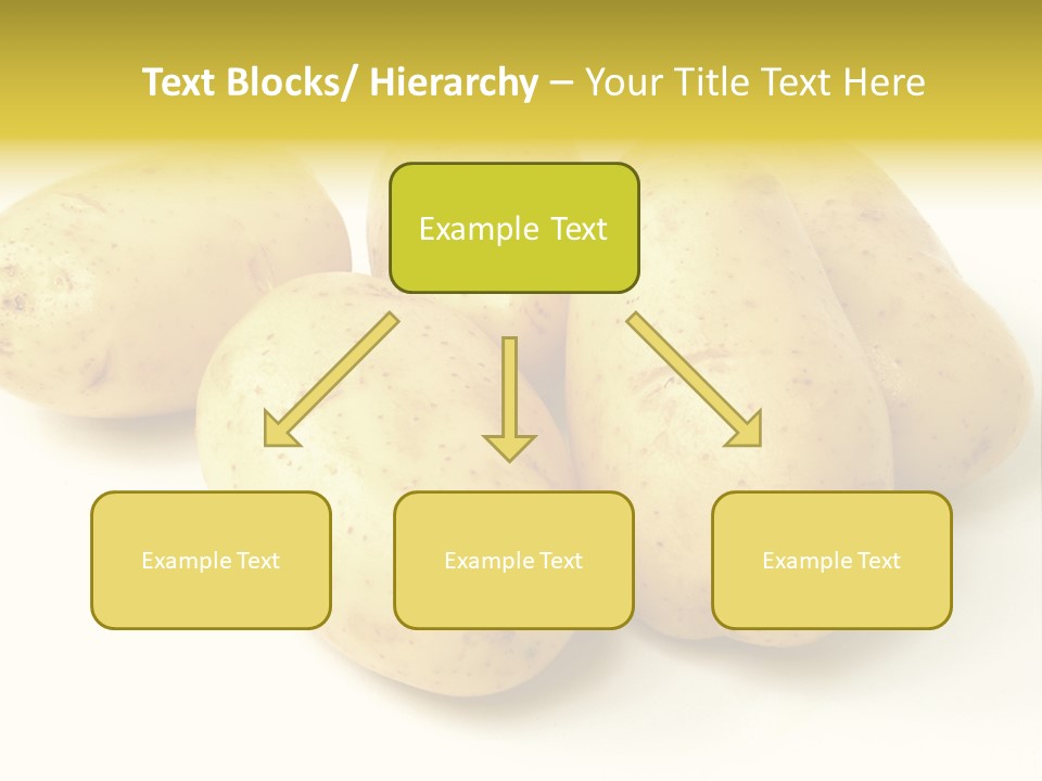 White Foodstuff Health PowerPoint Template