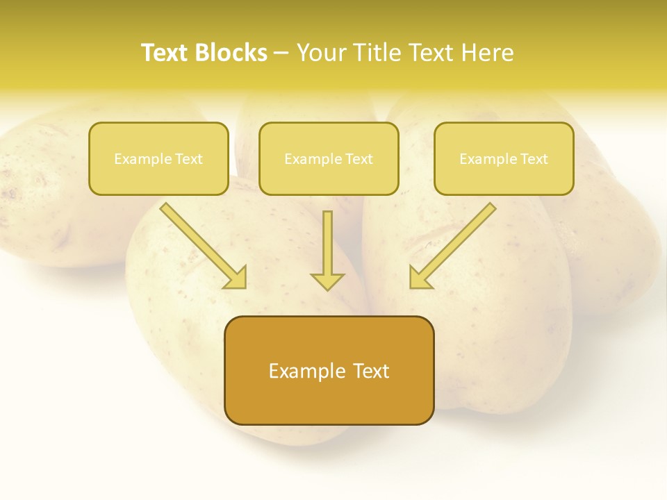 White Foodstuff Health PowerPoint Template