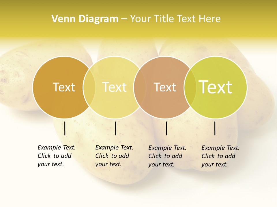 White Foodstuff Health PowerPoint Template