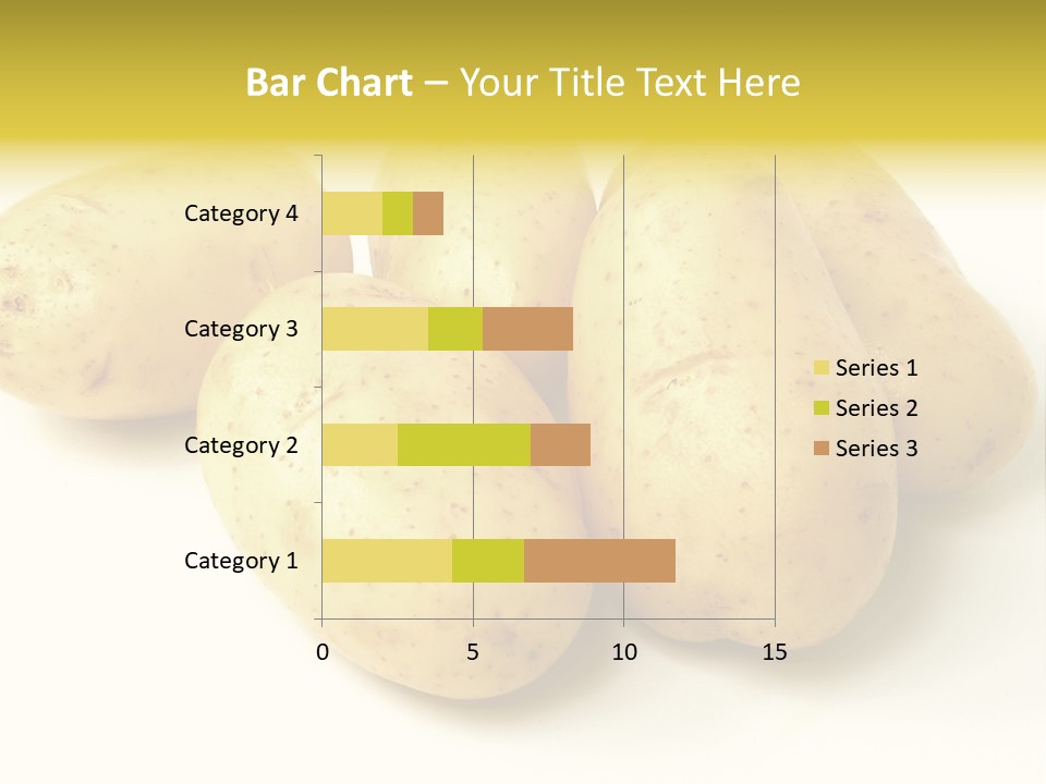 White Foodstuff Health PowerPoint Template