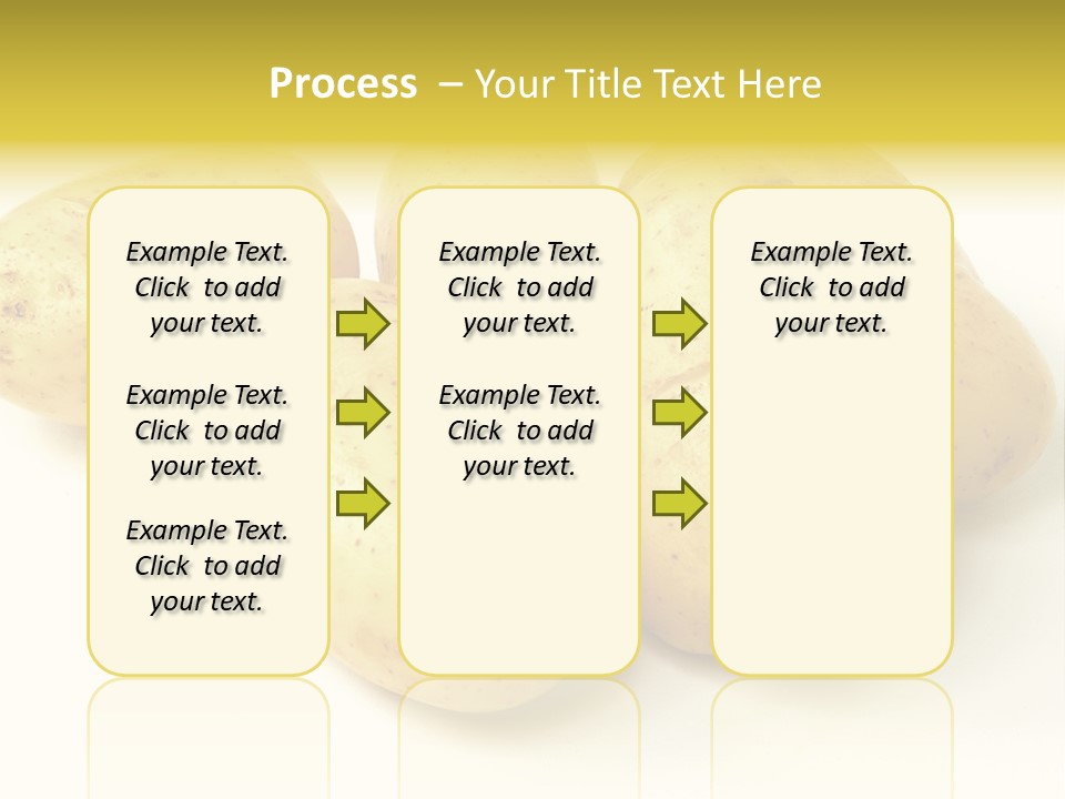 White Foodstuff Health PowerPoint Template