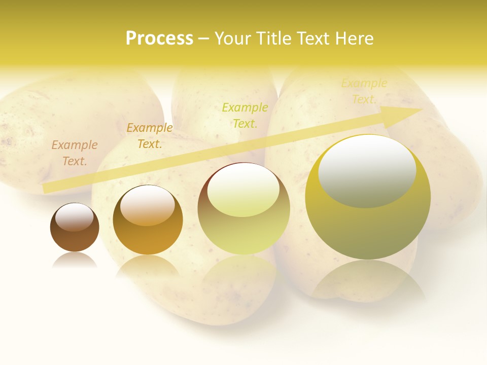 White Foodstuff Health PowerPoint Template