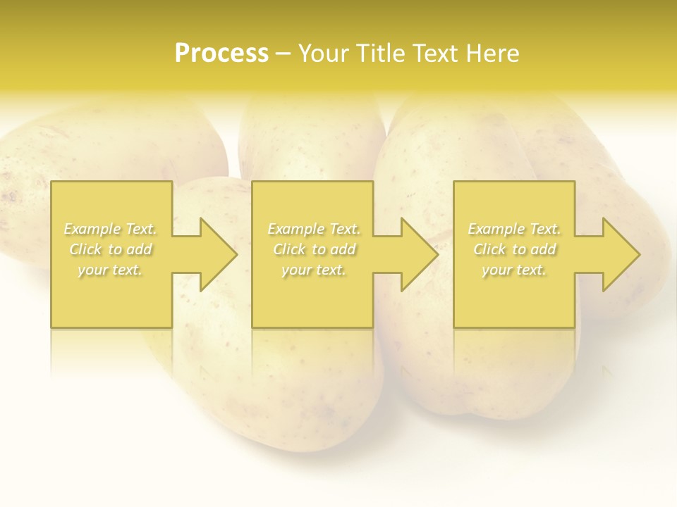 White Foodstuff Health PowerPoint Template