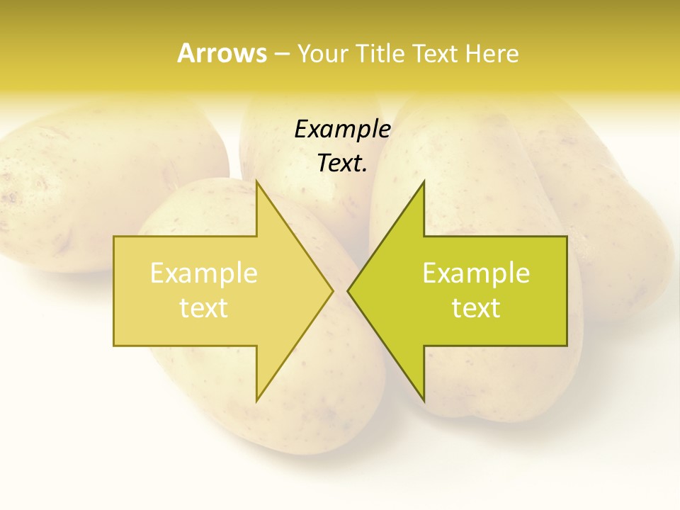 White Foodstuff Health PowerPoint Template