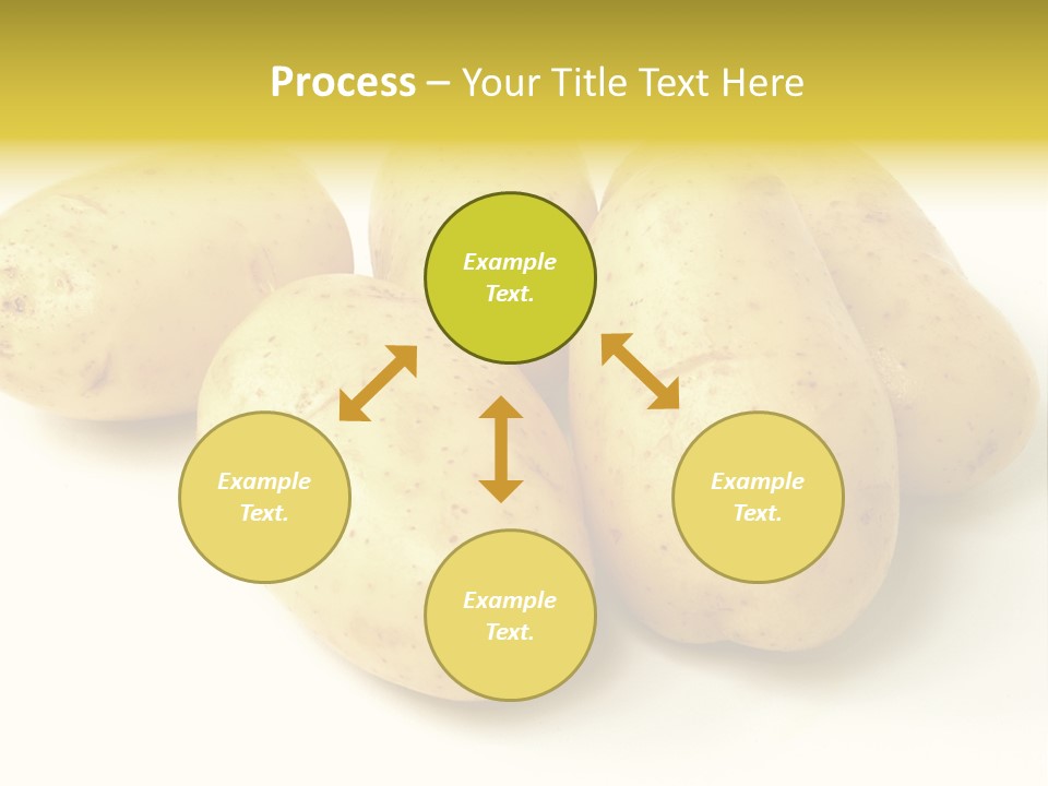White Foodstuff Health PowerPoint Template