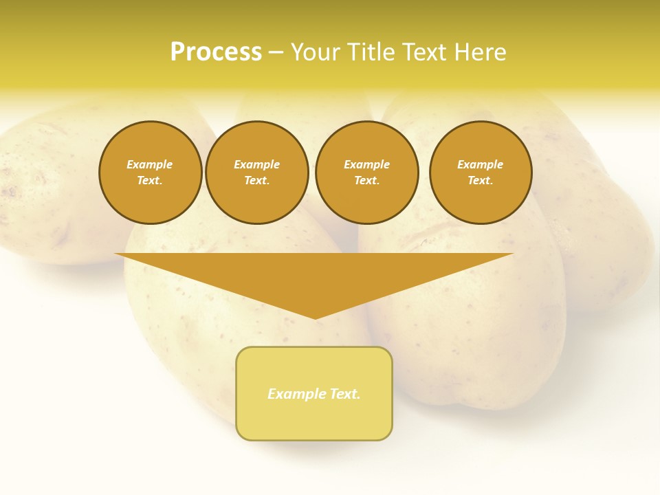 White Foodstuff Health PowerPoint Template
